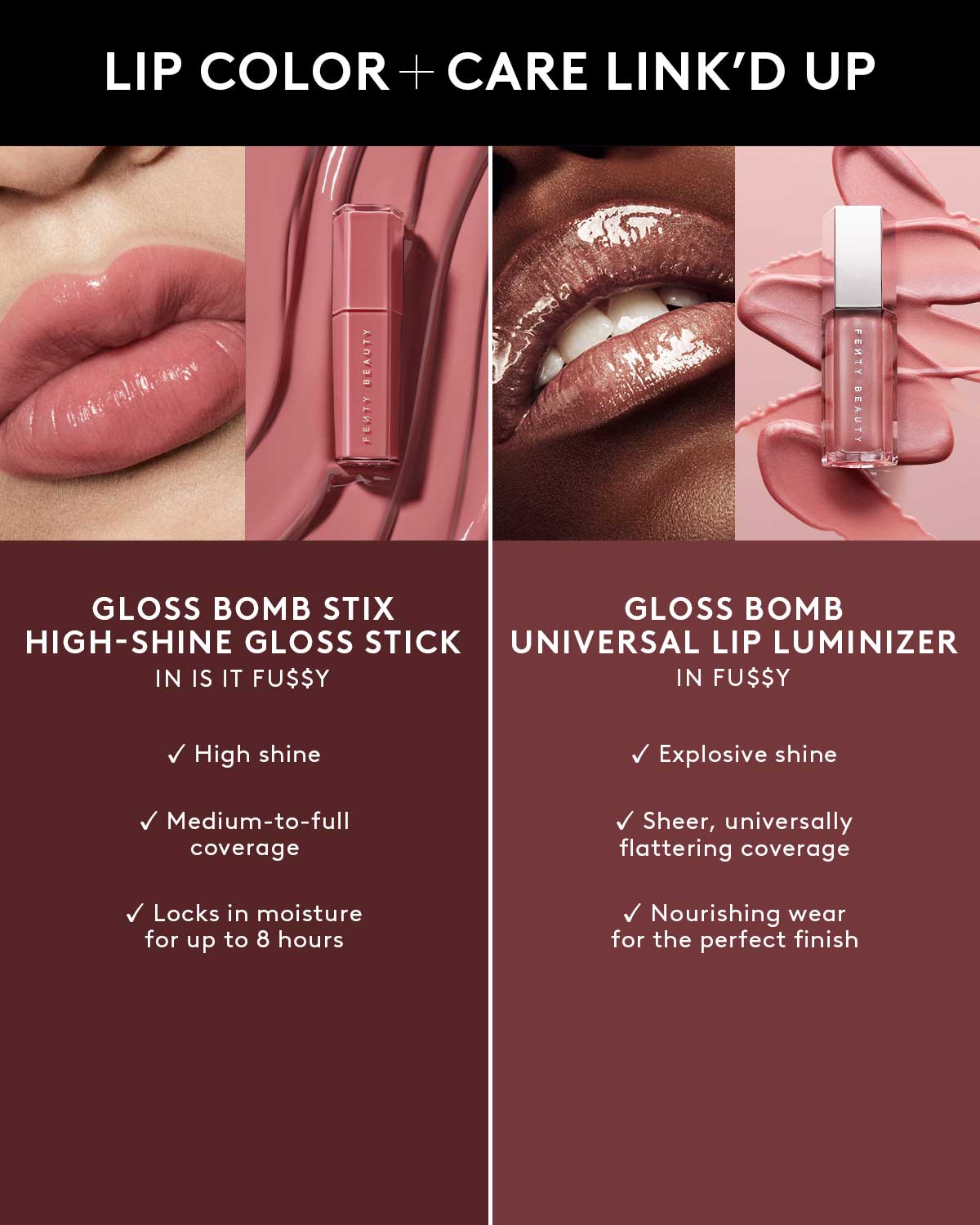 Gloss Bomb Stix High-Shine Gloss Stick ¡ª Two'Lip Kiss