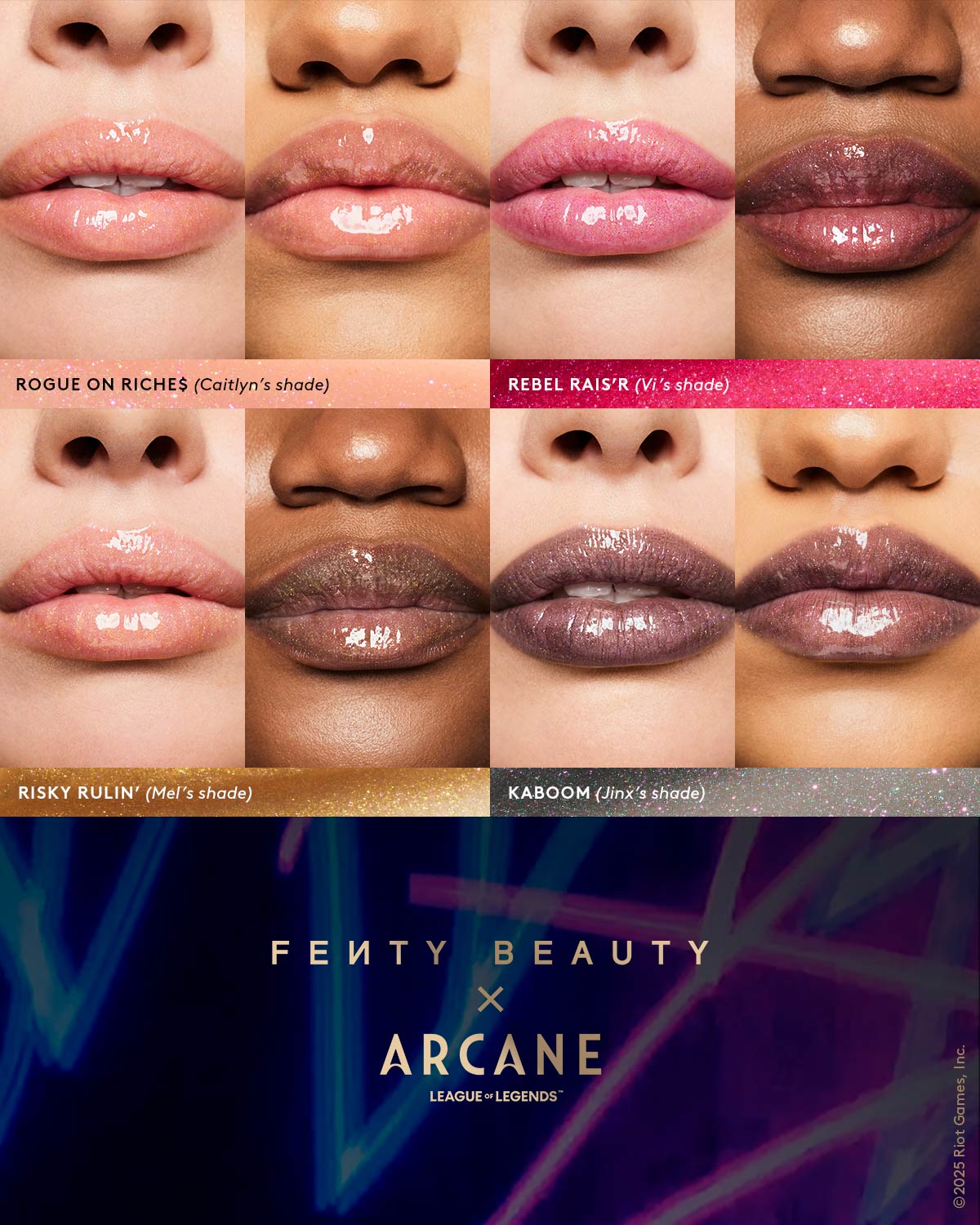 Gloss Bomb Universal Lip Luminizer: Arcane Collection ¡ª Risky Rulin