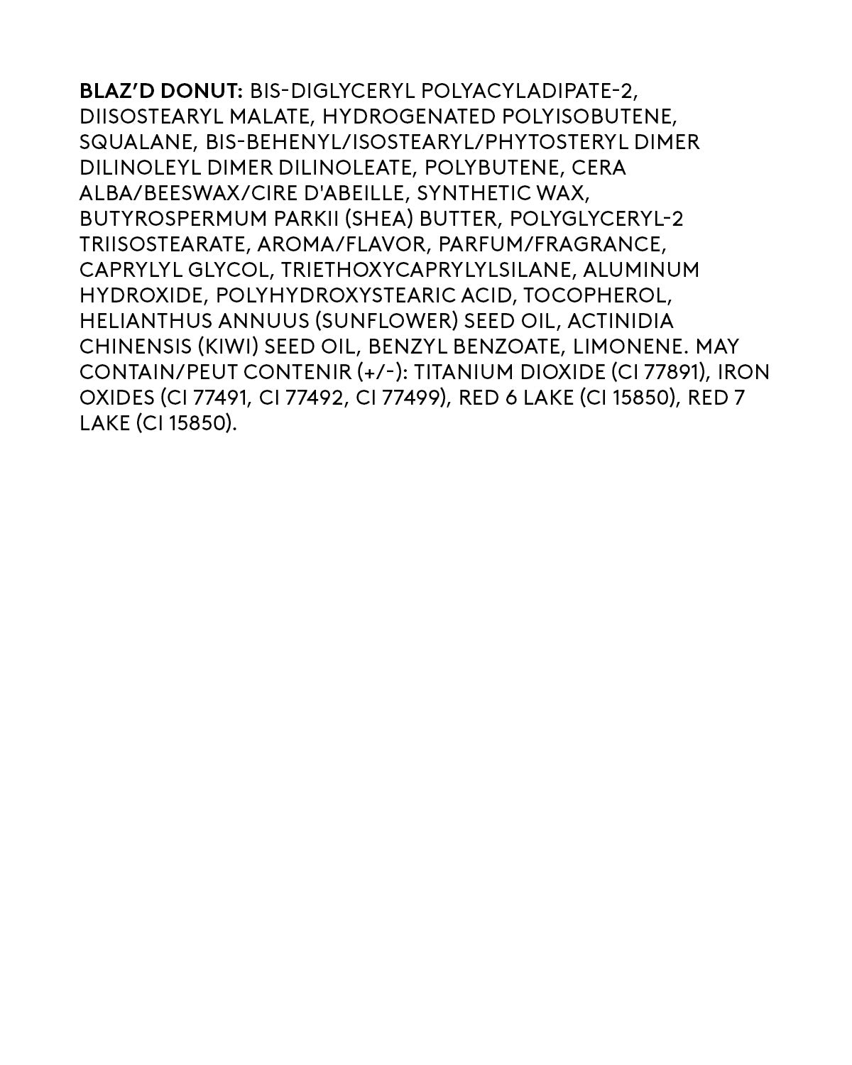 Gloss Bomb Stix High-Shine Gloss Stick ¡ª Blaz'd Donut